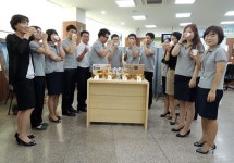 우리 감귤 맛보세요...농협서귀포지부, 감귤음료 시음회