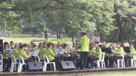 음악으로 키워가는 우정...라인강브라스밴드 제주 방문