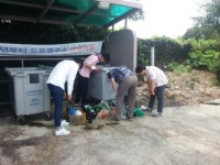 표선면, 추석맞이 오일시장 환경정비 실시