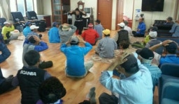 제주시 동부보건소, 우도경로당 웃음치료 교실 운영