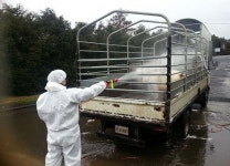 구제역 확산에 농협 축산사업장 일제소독 실시