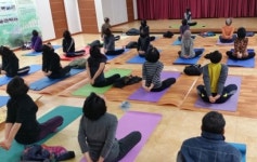 건강하고 행복한 농촌, 요가교실에서 시작해요