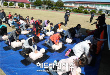 안덕119센터, 사계초 안전체혐교실 운영
