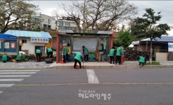 안덕면, 화순시가지 버스승차대 환경정비 실시