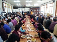 중문적십자봉사회, 중문경로당 경로잔치 개최