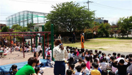 이도119센터, 국제대학교 부속 유치원 소방훈련