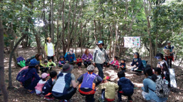 의귀초 병설유치원, 가족숲체험 참여