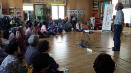 제주대 지역경제교육센터, 경로당 피싱사기 예방교육