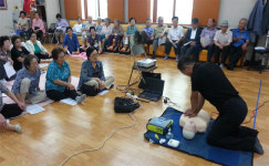 삼도1동, 찾아가는 경로당 안전교육 실시