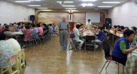 삼도1동, 서울삼일교회 중앙경로당 급식 및 미용봉사