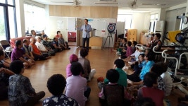 표선면, 경로당 방문 상담 실시