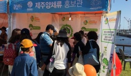 제주대 양채류사업단, 서귀포 칠십리축제서 사업홍보관 운영