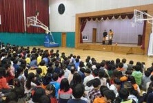 조천119센터, 함덕초등학교 소방훈련