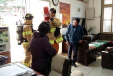 삼도119센터, 제주항교 소방훈련 전개