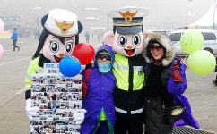 제주서부경찰서, 들불축제서 경찰 홍보활동 전개