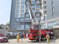 서귀포소방서, 숙박시설 합동소방훈련 실시