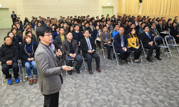 제주도청 찾은 이석문 교육감...제주교육 국제화, 협력해달라
