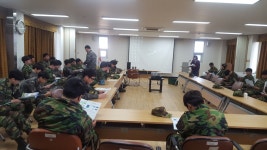 효돈동, 예비군 대상 안전신문고.쓰레기분리배출교육