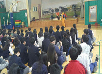 한경119센터, 신창중학교서 화재 대응훈련 실시