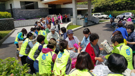 제주도청 존샘봉사회, 창단기념 어르신과 함께 만드는 세상 행사