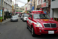 서귀포소방서, 소방통로확보 유관기관 합동훈련