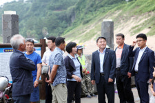 이중환 서귀포시장, 중문색달해변 피서객 안전시스템 현장점검