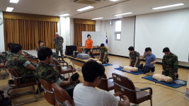 효돈동 2016 을지연습 주민참여 교육실시