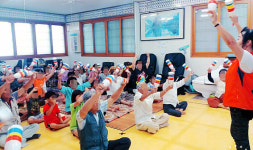 해바라기지역아동센, 어울렁 더울렁 반찬마실 운영