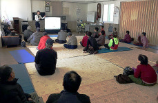 제주서부서, 어르신 보행자 교통사고 예방 안전교육