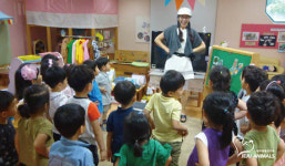 제주동물친구들, 신광어린이집 동물보호교육 실시