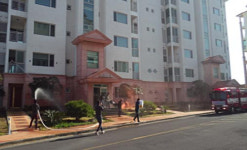 한림119센터, 라온프라이빗 타운 소방훈련 전개