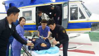제주경찰, 급성 심근경색 의심 추자주민 이송