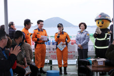 동부소방서, 우도 방문객 소방안전문화 캠페인