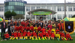 중문초, 서귀포시협회장기 전도 축구대회 우승