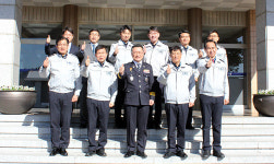 이상정 제주경찰청장, 서귀포경찰서 현장방문