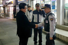김진우 서귀포경찰서장, 범죄예방 모다들엉 순찰