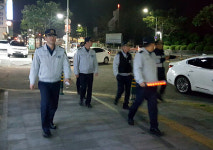 김진우 서귀포경찰서장, 범죄예방 모다들엉 순찰