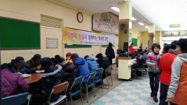 제주여성자원활동센터, 설맞이 취약계층 식사대접 봉사