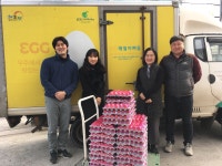 제주웰빙양계조합, 노인보호전문기관에 웰빙계란 후원