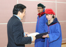 원희룡 제주지사, 영송학교 졸업식서 차별 없는 삶 위해 관심