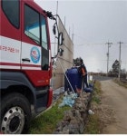 안덕119센터, 조류독감 방역초소 급수지원 실시