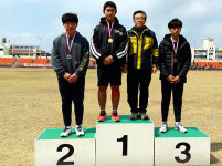 위미중 김태현, 창던지기 제주 신기록 경신