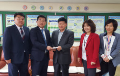 서홍새마을금고, 서귀북초 교육용기자재 구입비 기탁