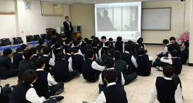 제주은행 이도지점, 아라중 찾아가는 금융교육