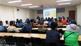 제주시, 월남전참전자회 등 보훈단체 환경시설 견학