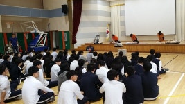 구좌119센터-김녕중학교 소방안전교육 실시