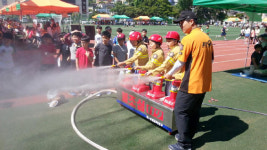 연동119센터, 신제주초등학교 진로체험 활동