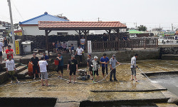 화북동 청풍청년회, 화북포구 인근 용천수 환경정화 활동