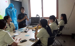 제주동부경찰서, 동여중 청소년 경찰학교 프로그램 운영