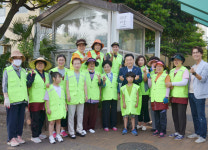 제주스마트복지관, 정든마을 1단지 괸당마을 선포식 개최